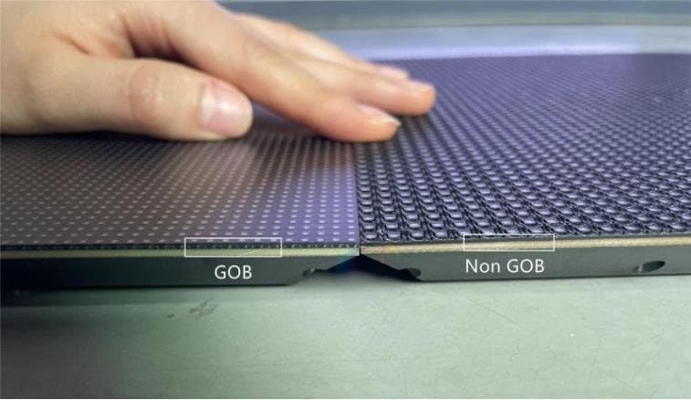 Panneaux LED COB VS GOB