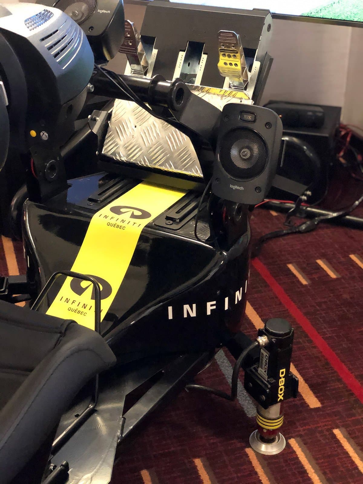 Simulateur de F1 pour Infiniti – Ville de Québec 3