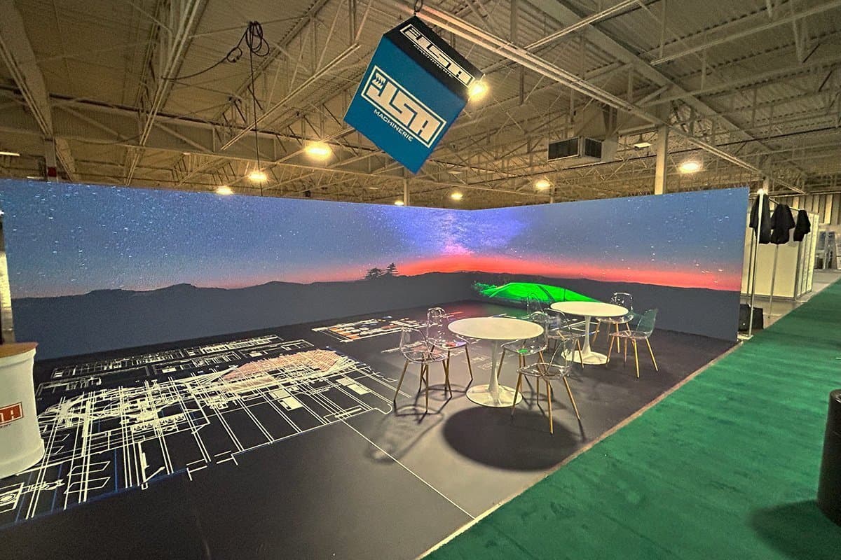 LED Backdrop for JSA at Windoor Toronto