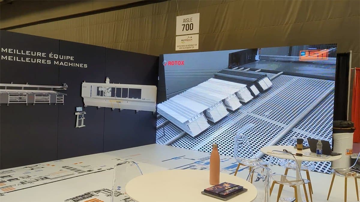 Écran LED pour JSA pour Windoor Montreal