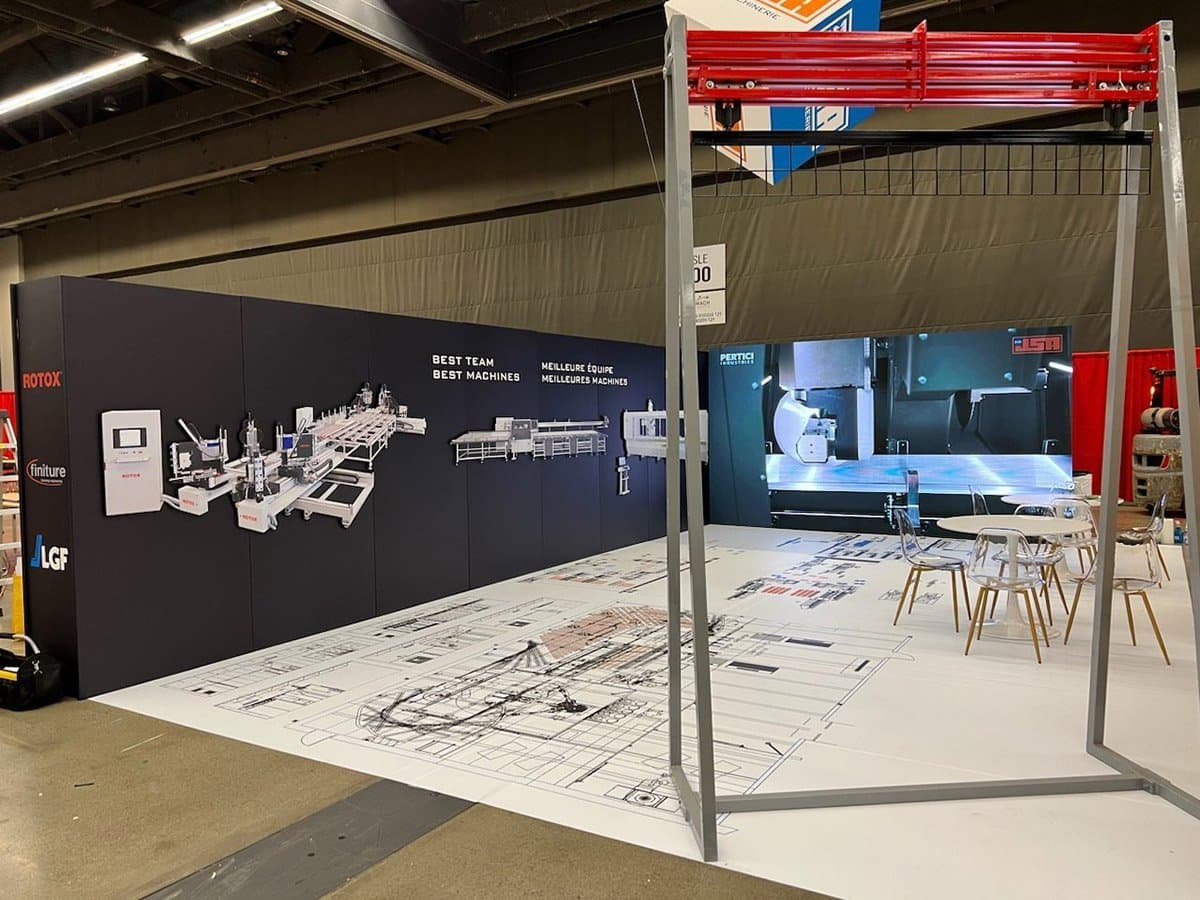 Écran LED pour JSA pour Windoor Montreal 3