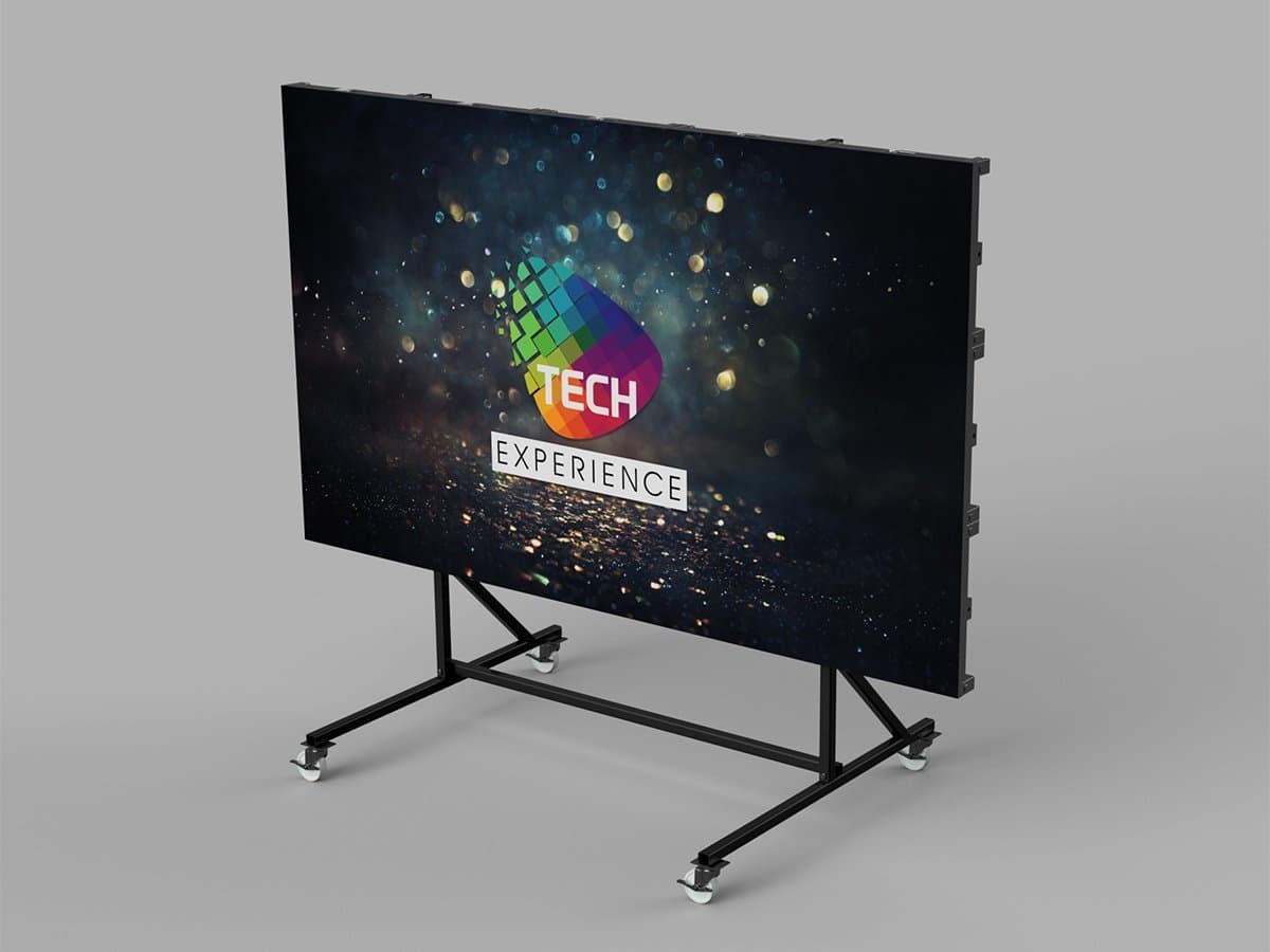 Écran LED avec Support Mobile 6