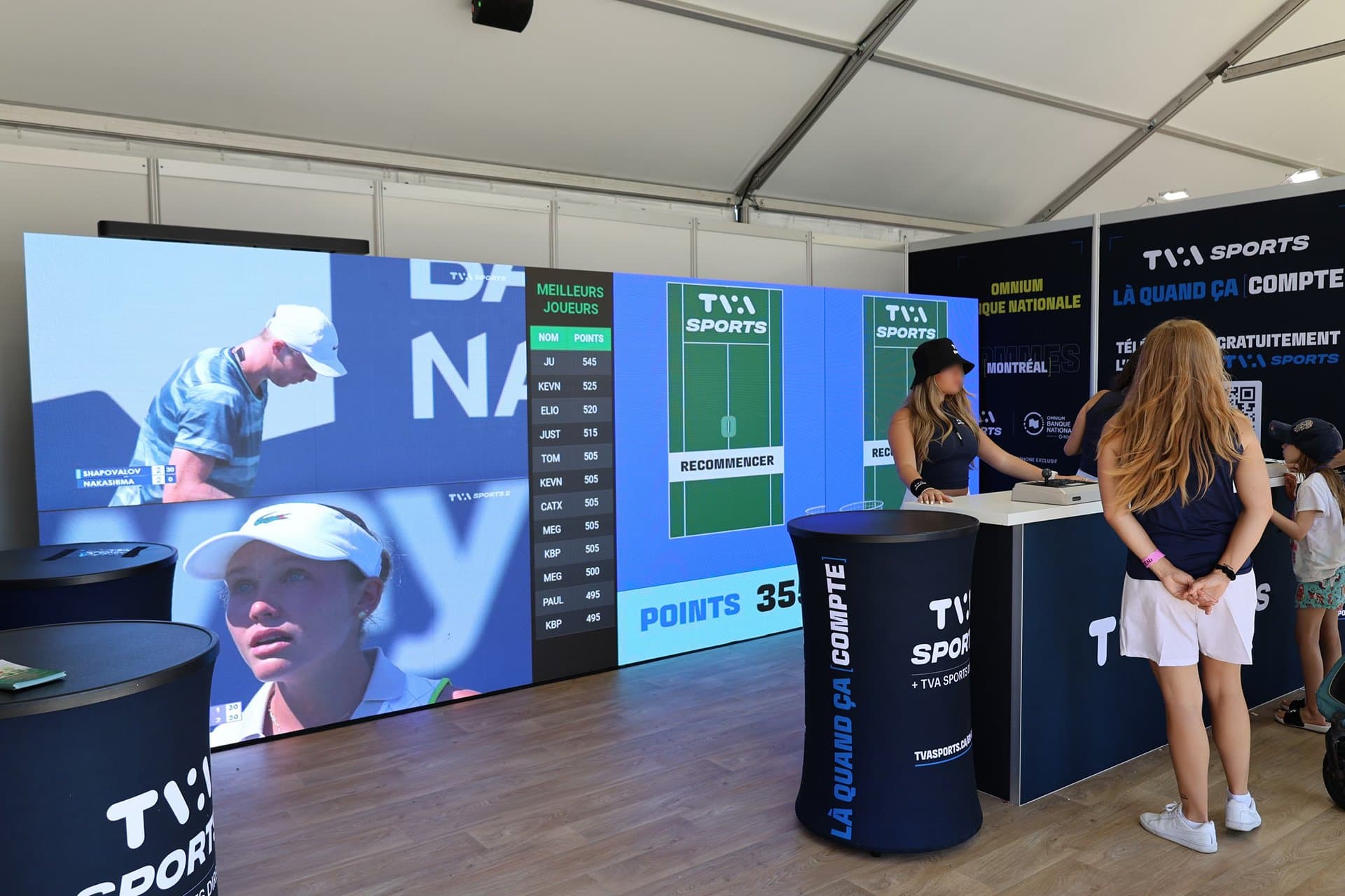 TVA Sports – Omnium de Tennis Banque Nationale 2