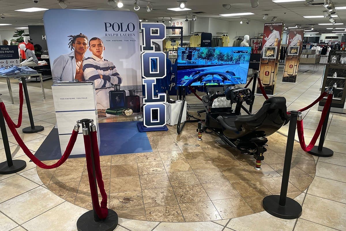 Polo Ralph Lauren – Montreal F1 Race Simulator