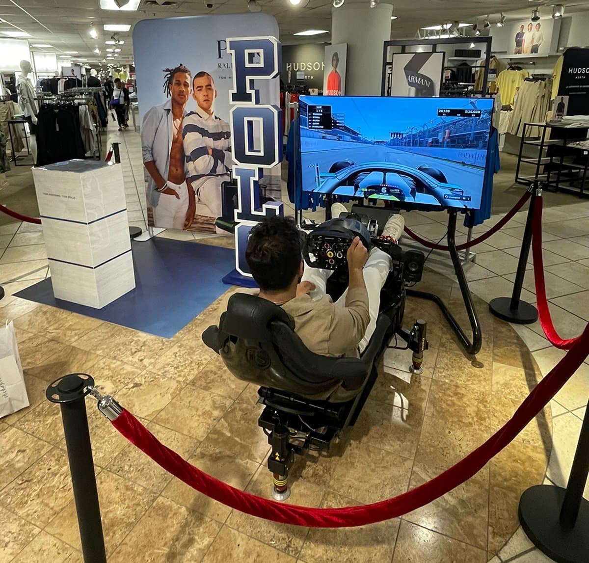 Polo Ralph Lauren – Montreal F1 Race Simulator 3