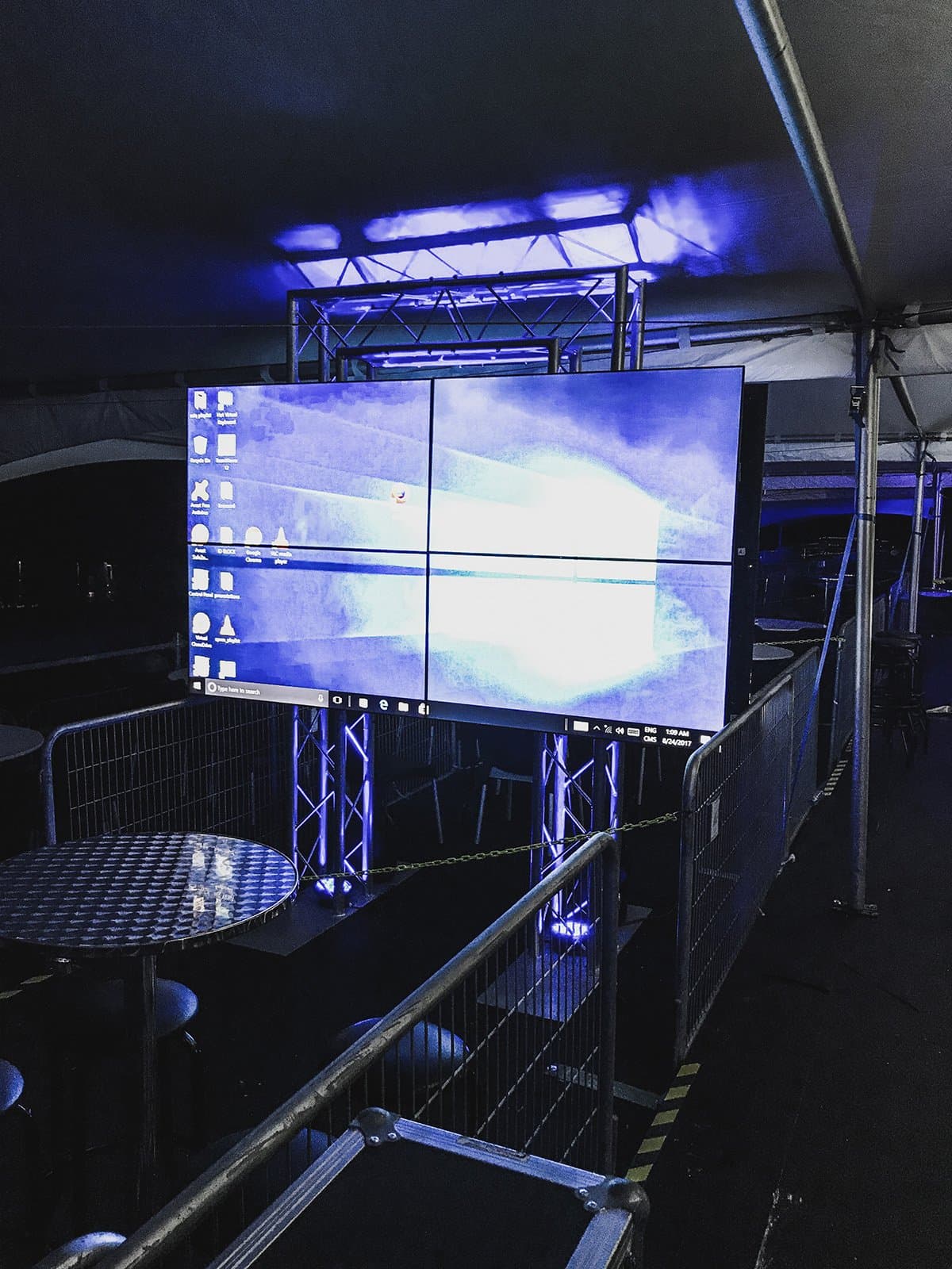 Professional Displays for VIPs – Trois-Rivières en Blues Festival