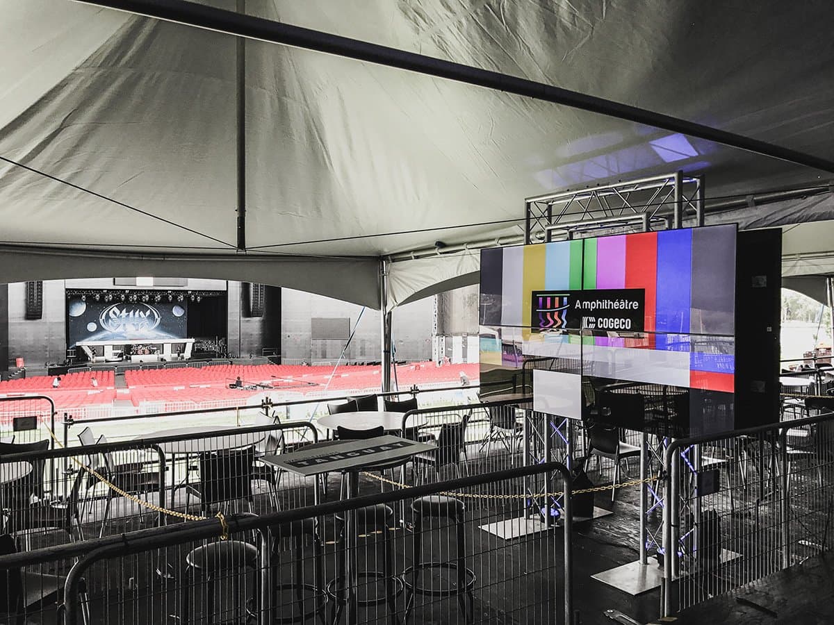 Professional Displays for VIPs – Trois-Rivières en Blues Festival 4