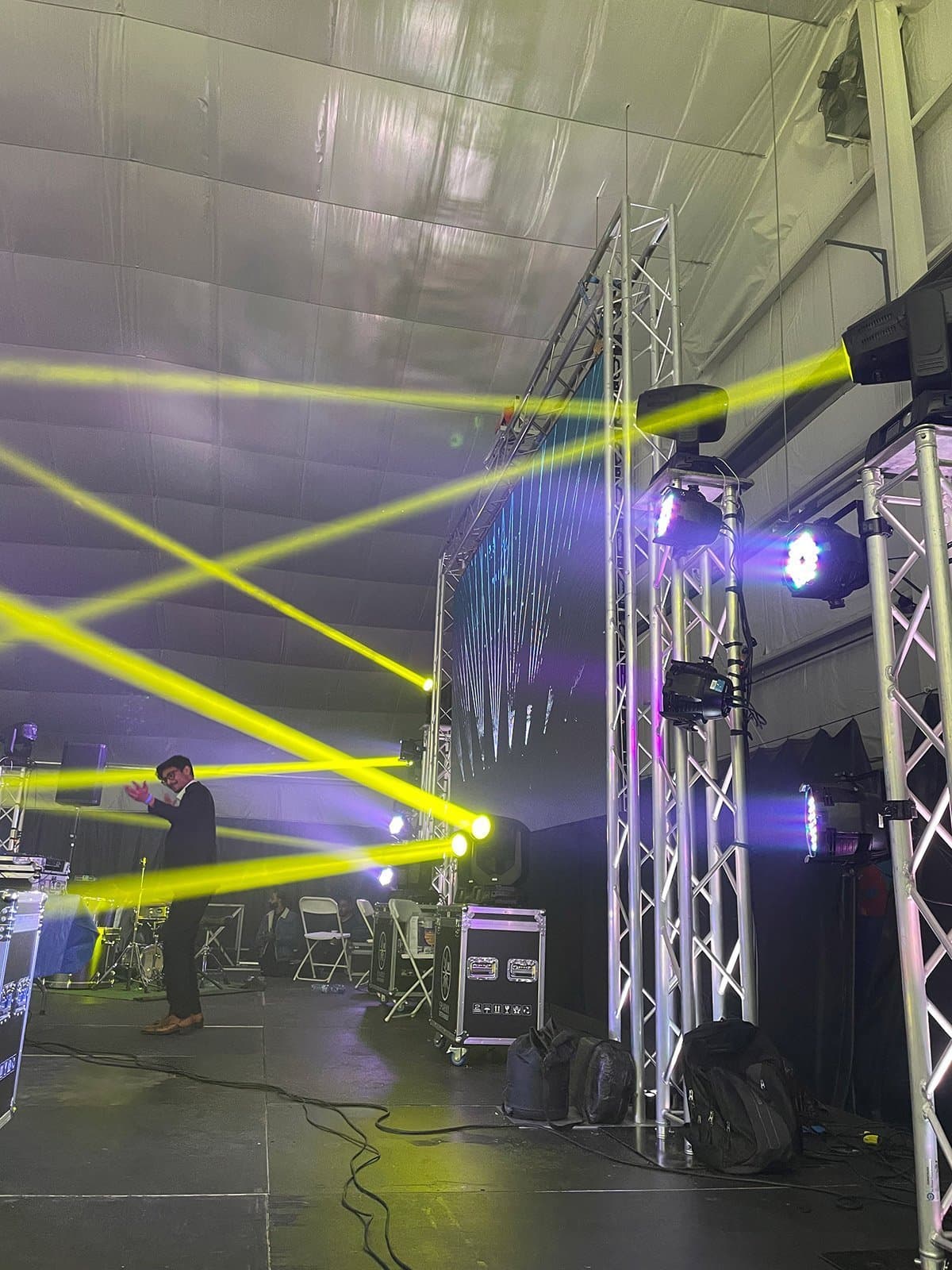 Hanging LED Display for Dance Night and DJ Performance 7