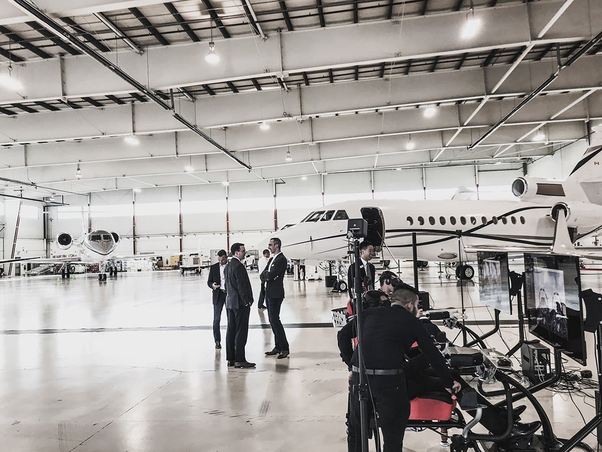 VR Flight Simulators – Private Jet Hangar – Toronto 2