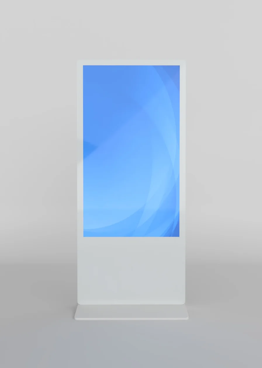 Raise VX65 65" vertical kiosk