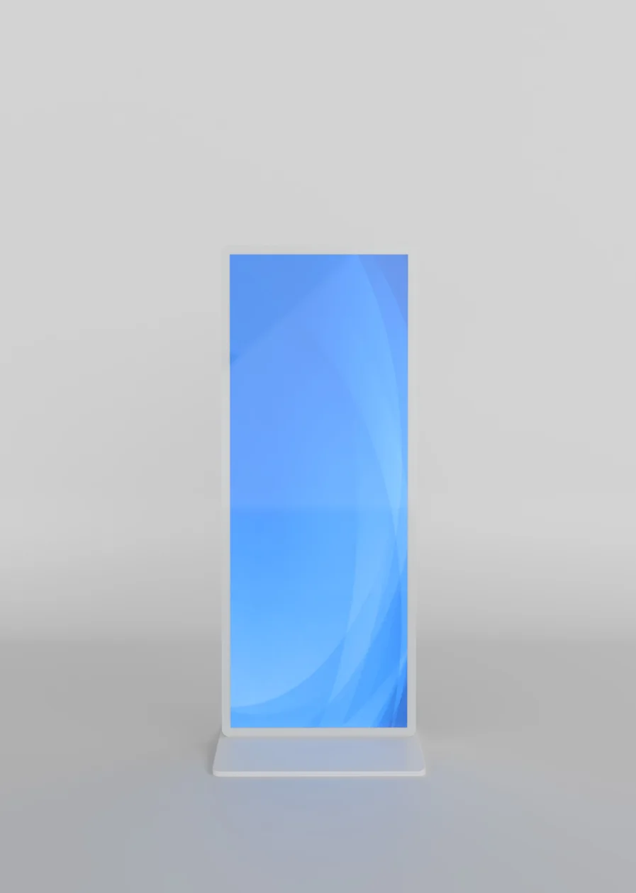Raise VX75 75" vertical kiosk