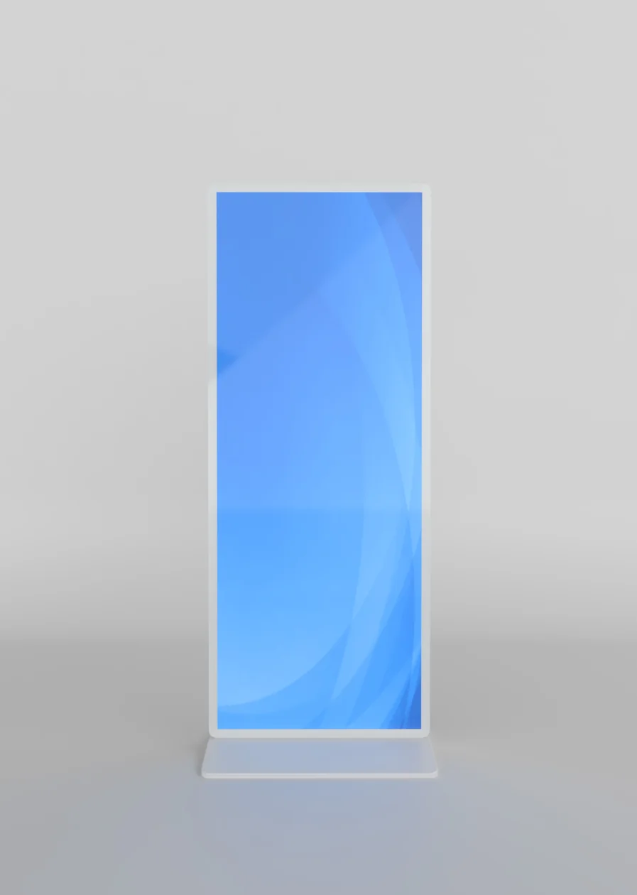 Raise VX86 86" vertical kiosk