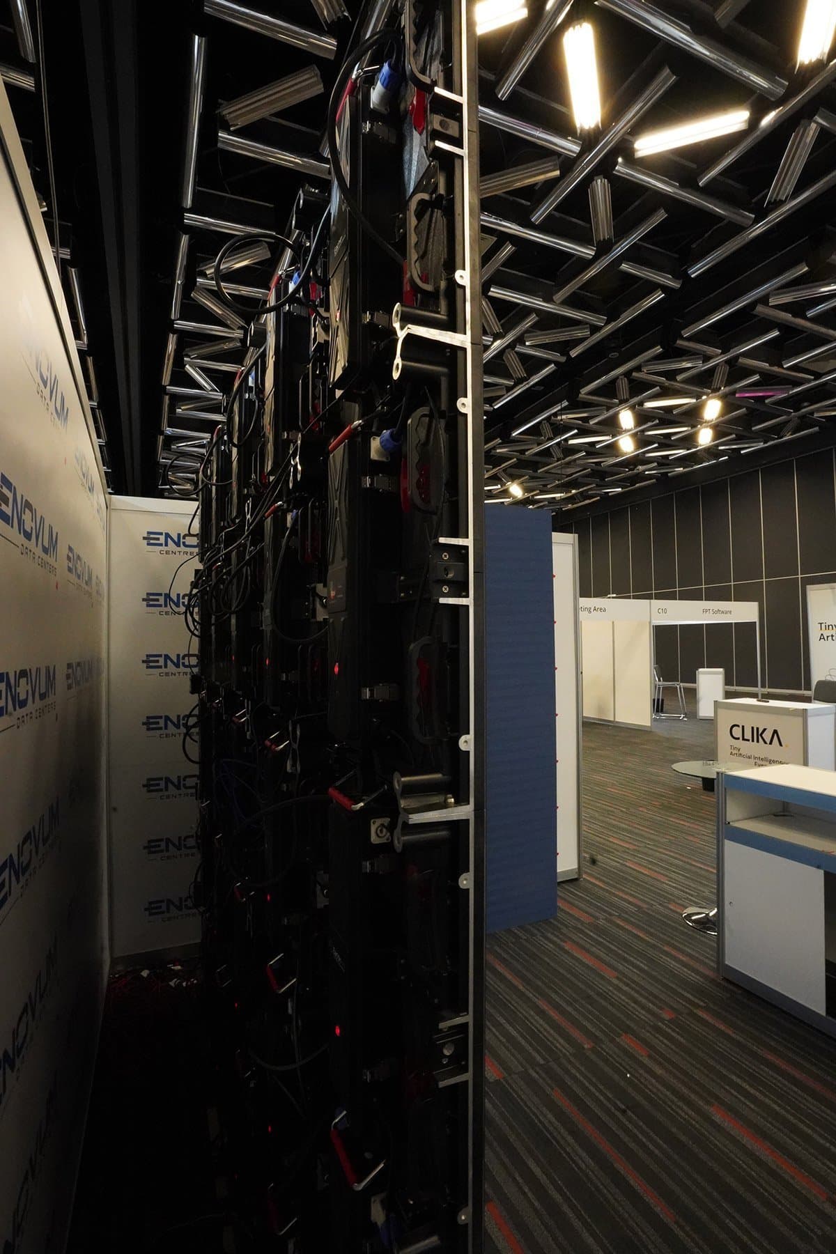 LED Corner Screen for Enovum at World AI Summit 4