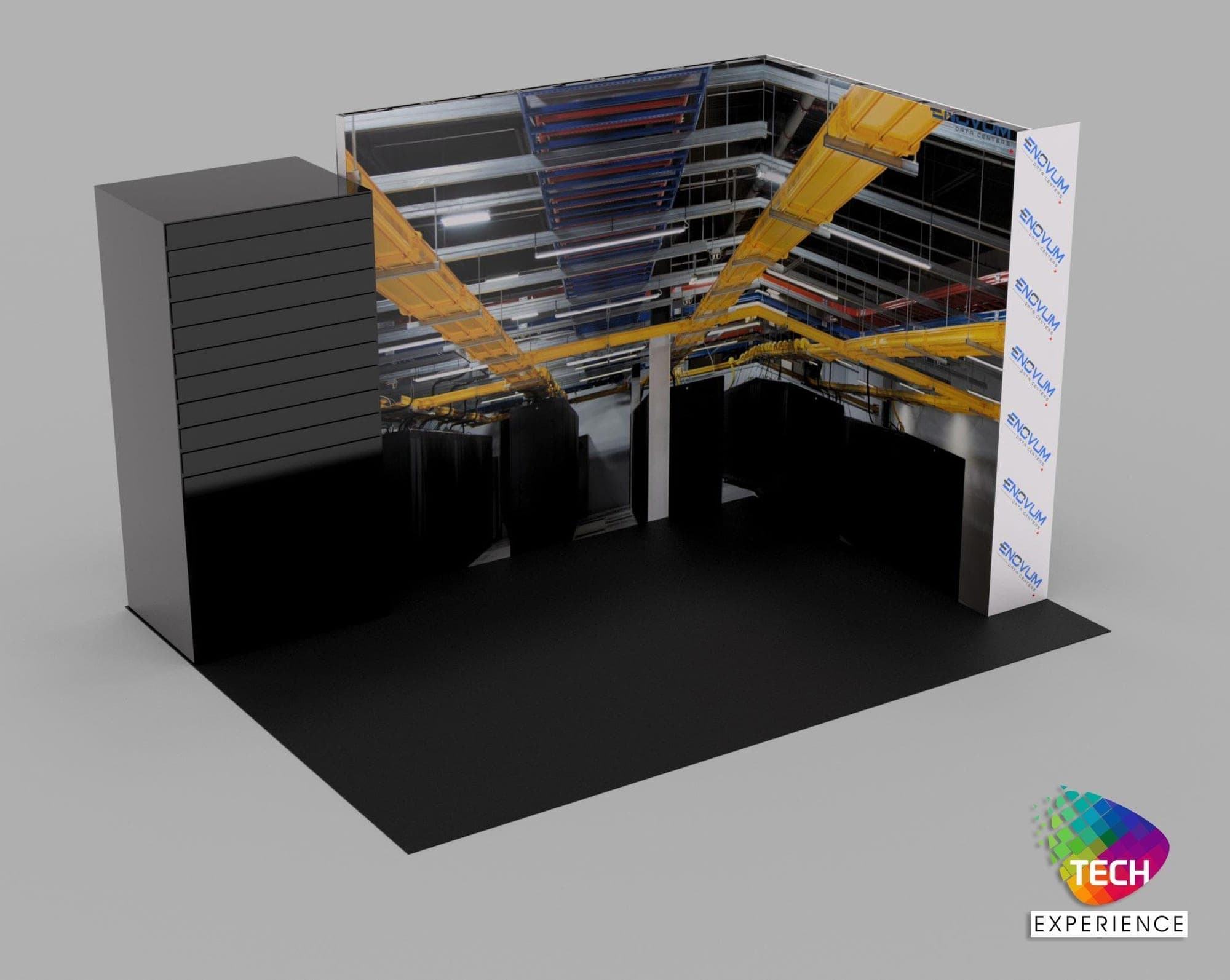 LED Corner Screen for Enovum at World AI Summit 7