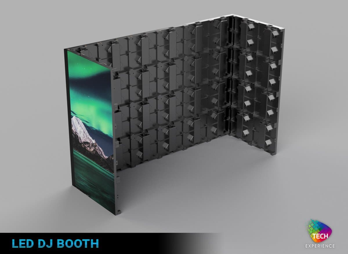 Cabine de DJ LED Pour la Fondation Canadienne de Recherche sur le Sida 8