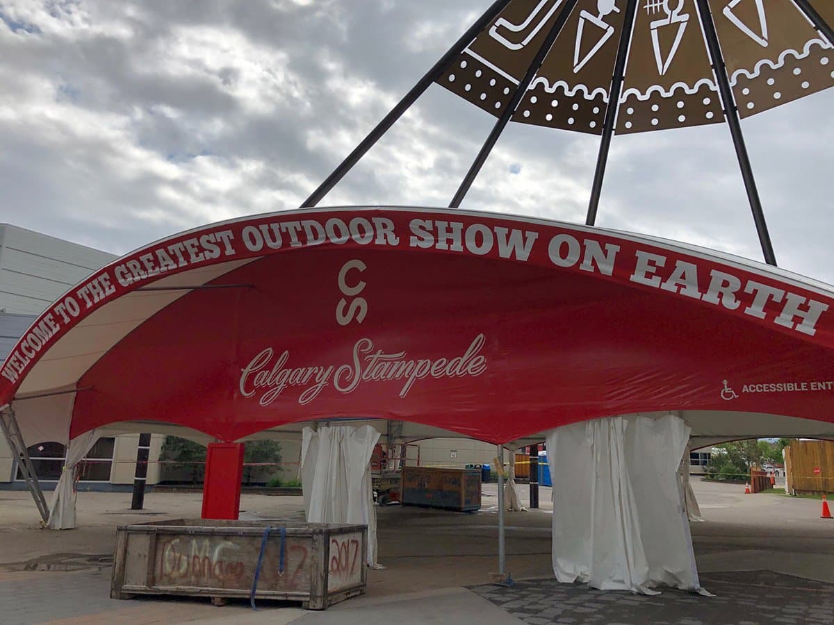 LED Staircase – Calgary Stampede Bell Grandstand Show 4