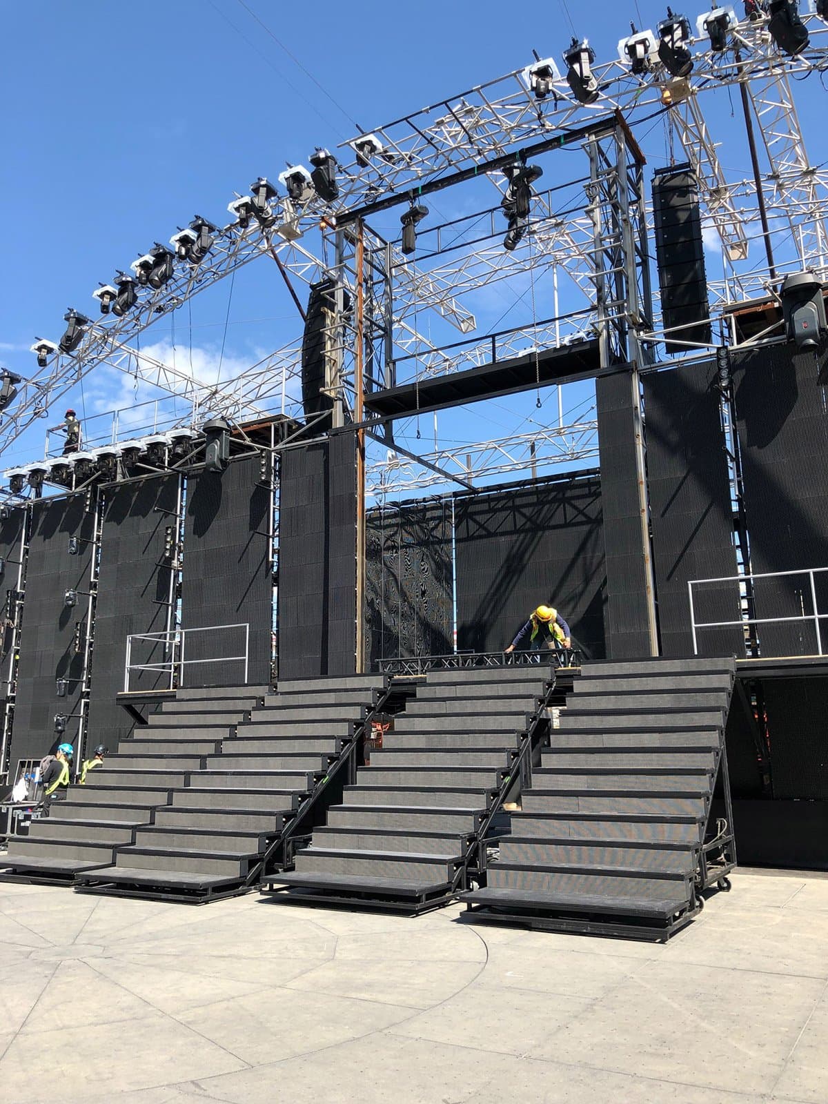 LED Staircase – Calgary Stampede Bell Grandstand Show 7