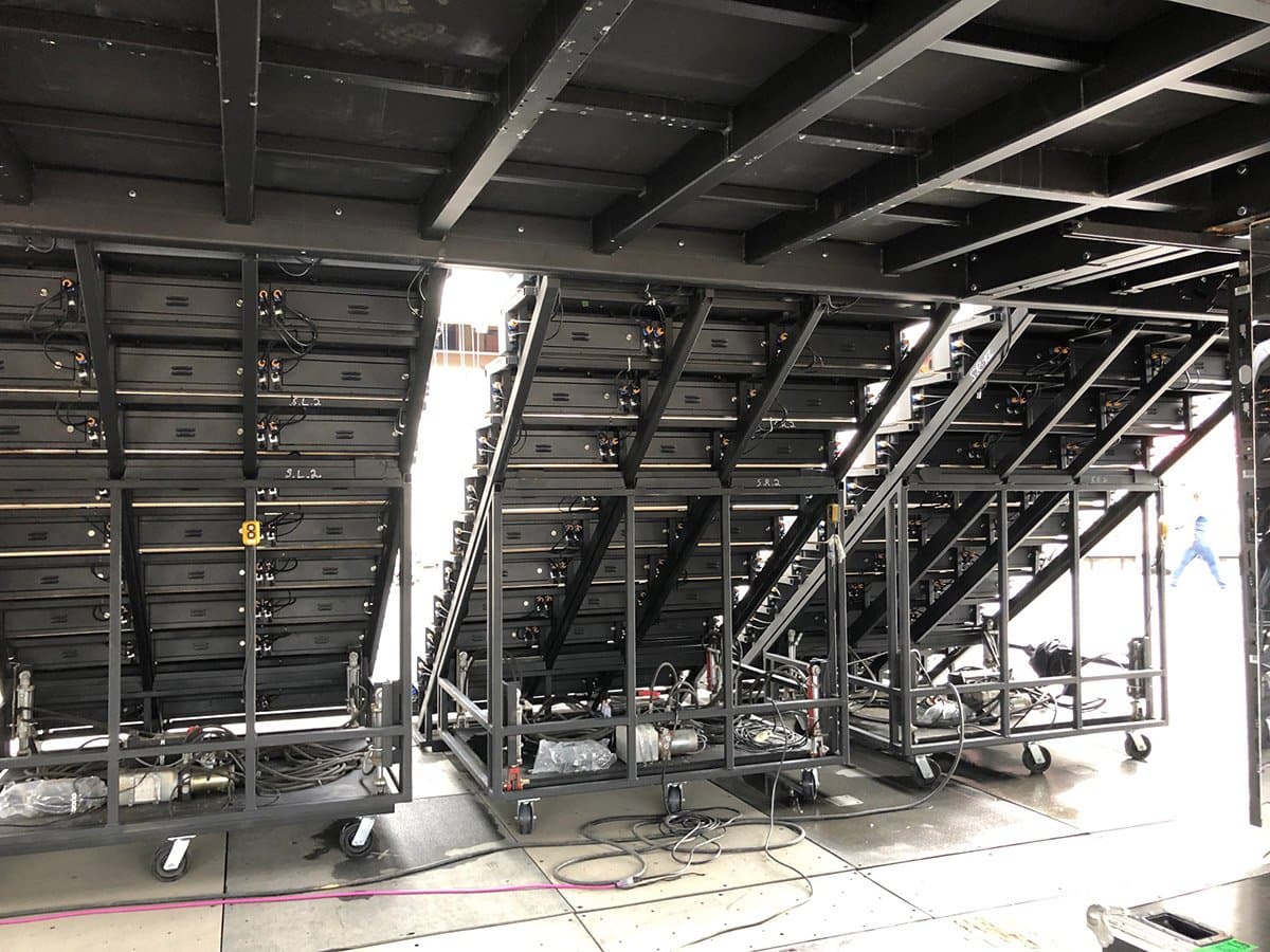 LED Staircase – Calgary Stampede Bell Grandstand Show 8