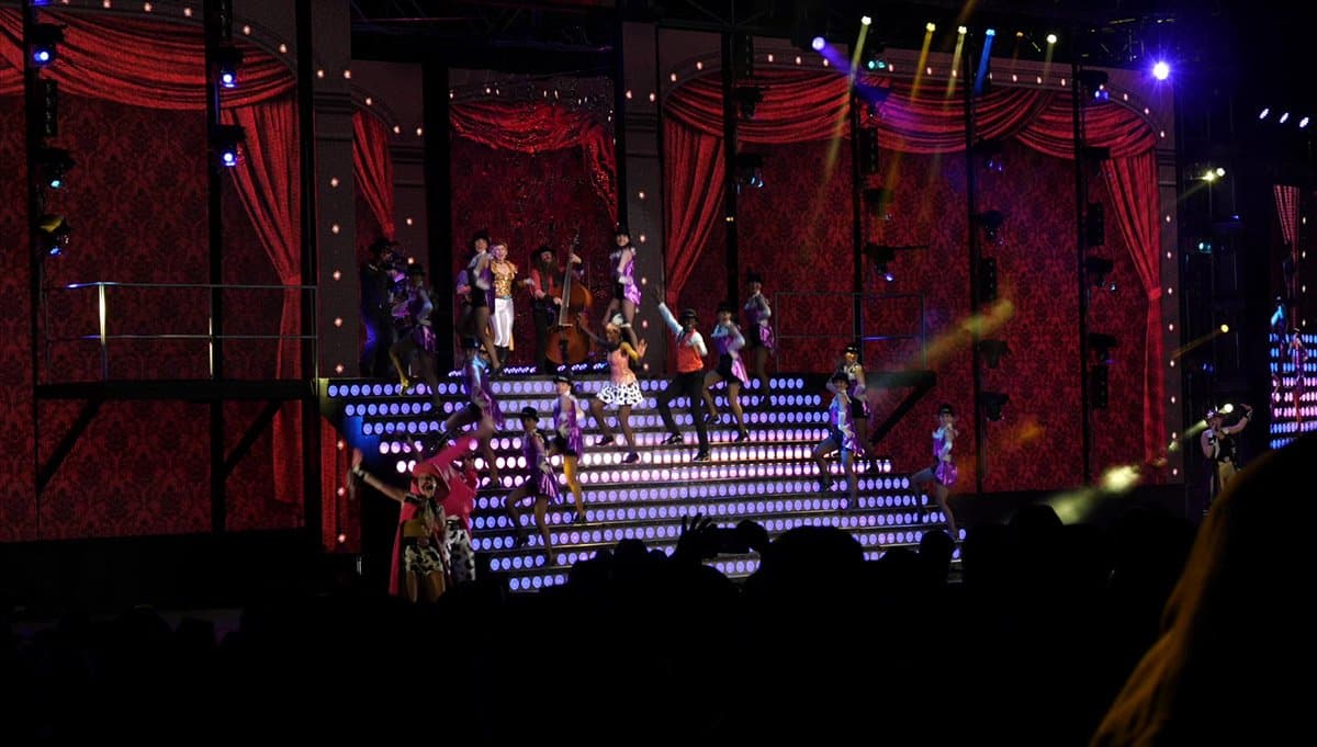 LED Staircase – Calgary Stampede Bell Grandstand Show 2