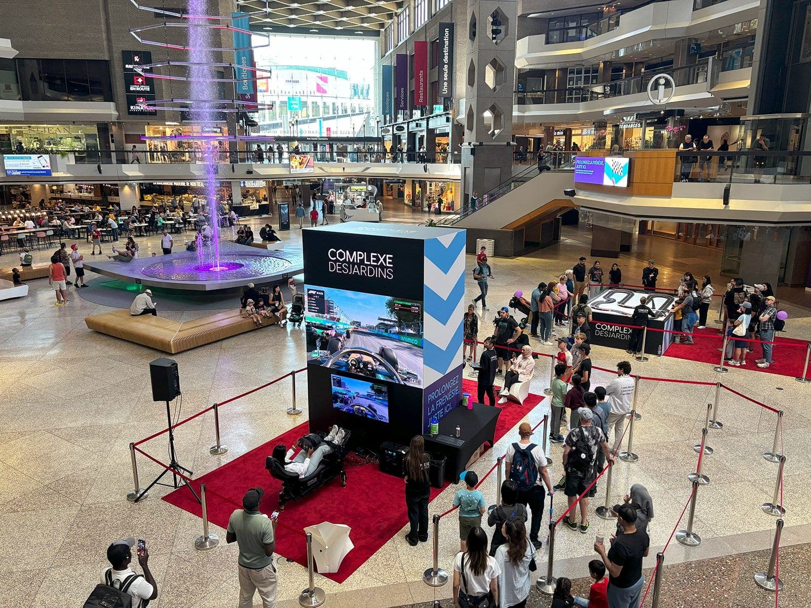 Événement F1 de Monréal au Complexe Desjardins 3
