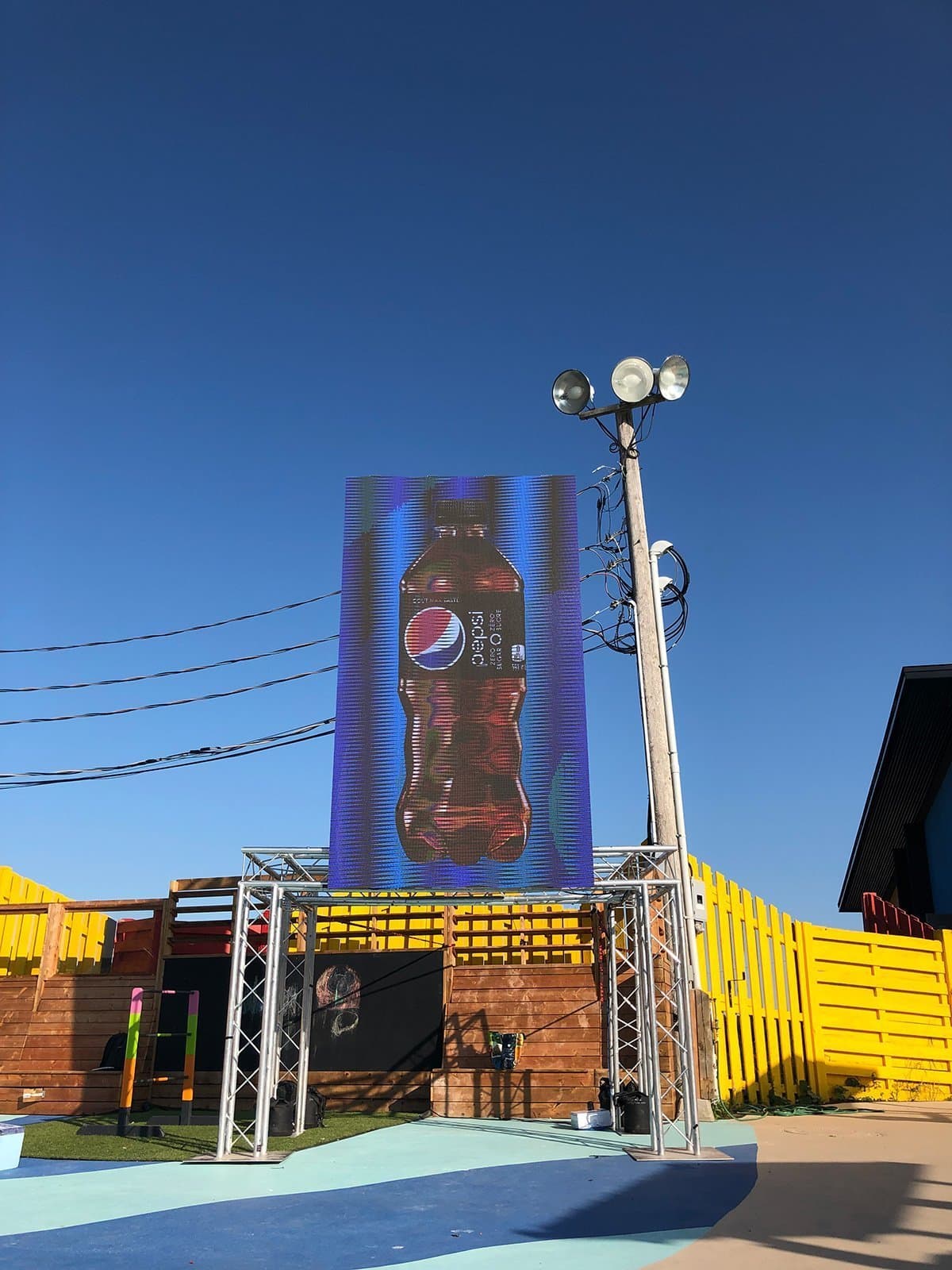 Écran LED Extérieur – Pepsi- Parc Aquatique de Bromont 3