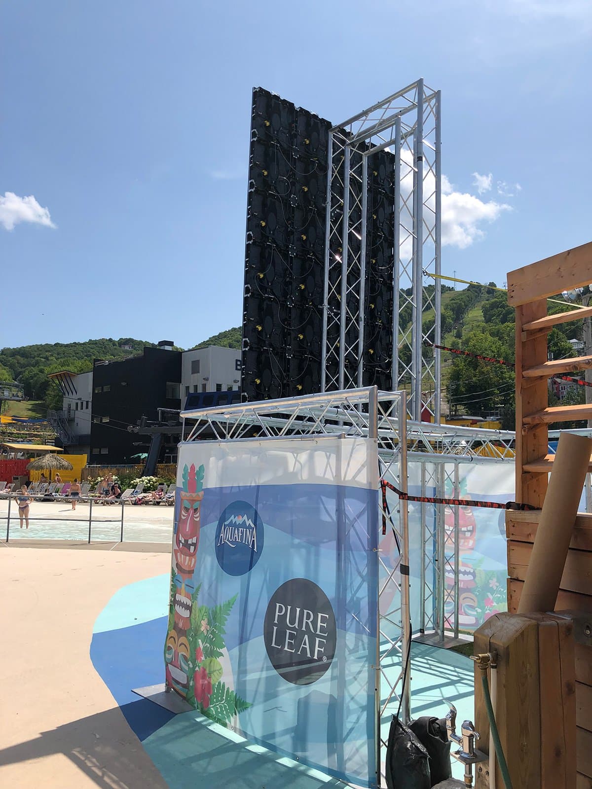 Écran LED Extérieur – Pepsi- Parc Aquatique de Bromont 5